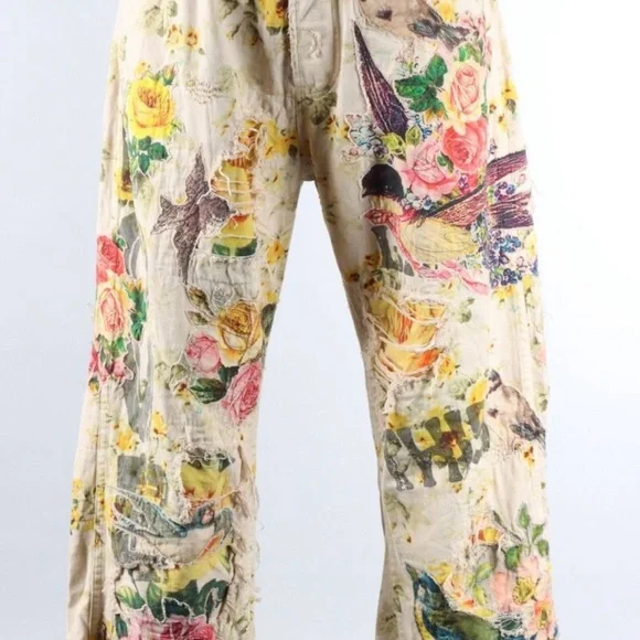 MAGNOLIA PEARL FLORES MINER PANTS # 427 - Picture 5 of 6